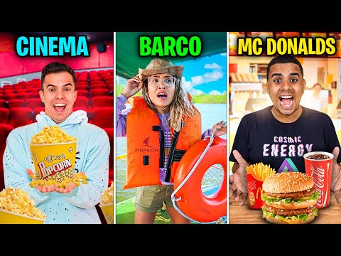 PASSAMOS O DIA NOS LUGARES MAIS ALEATÓRIOS E DEU MUITO RUIM! - LOUCURA TOTAL!