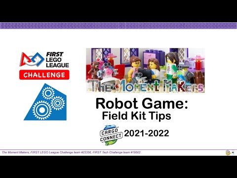 Robot Game: Field Kit Tips CARGO CONNECT 2021-2022