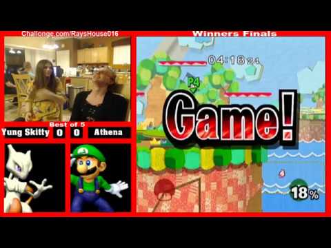 Ray's House 16 Winners Finals - Athena (Luigi) vs. Yung Skitty (Mewtwo)