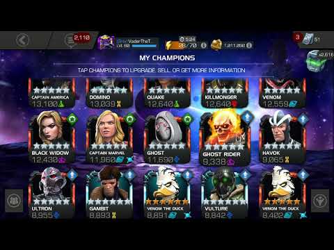 Human Torch to Rank 5 MCOC Marvel Contest of Champions Ranking up