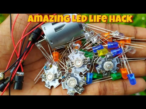 6 Awesome Led Light Life Hacks - Life Hacks For Led Light‬