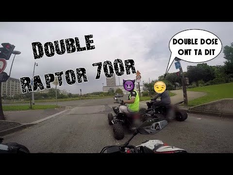 MT 07 & 2 Raptor 700 Je Crois Que Je Voie Double