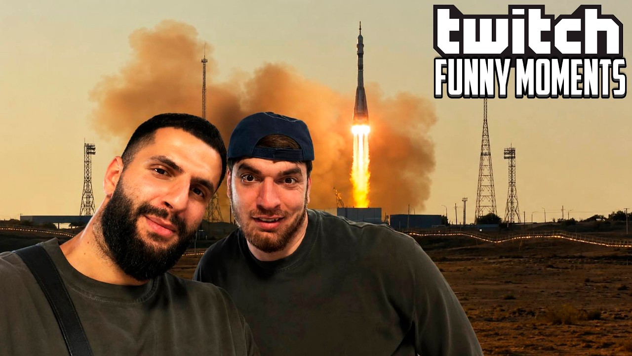 Топ Моменты с Twitch | Запуск Космического Корабля