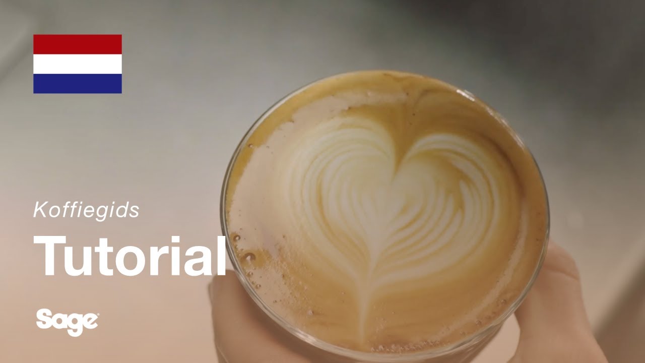 Instructiegids Breville koffie - Hoe latte art te maken: het hart