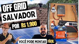 Solar off grid system that saves this is how you set it up with little money