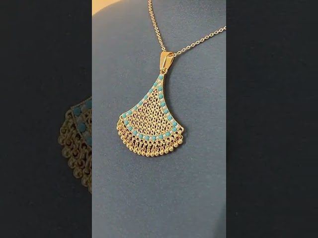 طقم ثراث الفيروز بديل الذهب