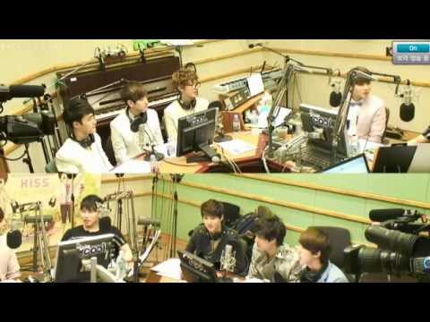 120507 EXO K - MAMA (Chanyeol & Kai Dance to Camera + Baek's Weird) @ Kiss The Radio