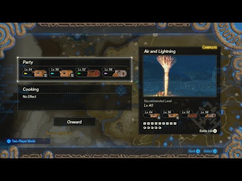 Hyrule Warriors: Age of Calamity - Chapter 5-3 - Air and Lightning (All Koroks & Chests)