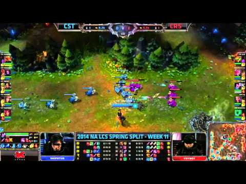 CST vs CRS   LCS NA W11D1   Team Coast vs Curse VOD