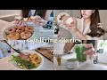 What I Ate This Week Baking Donuts Matcha Mornings Selfcare Home Cooking Cozy Spring Vlog