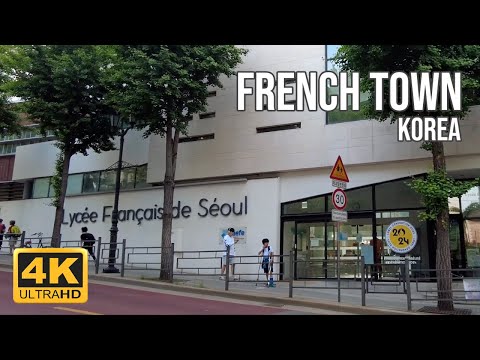 French town in Gangnam : Seorae Village 4K HDR