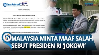 Klarifikasi Malaysia setelah Salah Sebut Nama Presiden Indonesia Prabowo Jadi Jokowi di KTT ASEAN