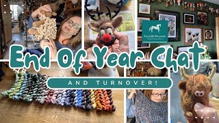 Advent felts, Christmas presents and how the business did this year!