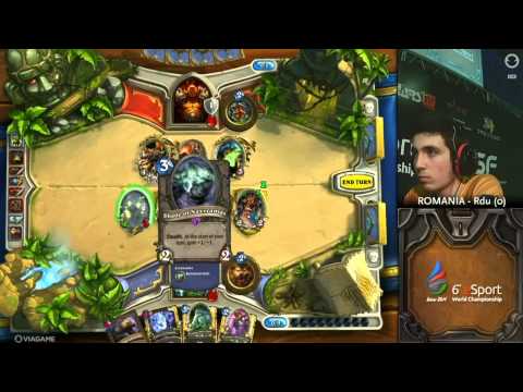 IESF Baku 2014 Hearthstone World Championship - Quarterfinals - Rdu vs las3ed