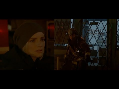 Brettsey - Chicago Fire - 8x14 Pt.6 - Brett worried about Casey