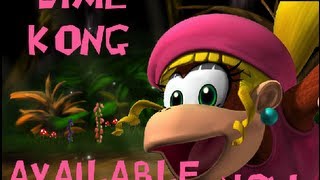 Dixie Kong: Mario Kart Wii Custom Character