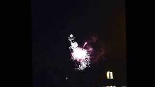 Plane almost hit by firework in Glasgow