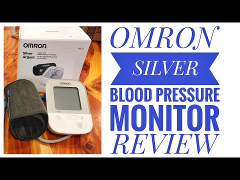 OMRON Silver Blood Pressure Monitor for Home Use & Upper Arm Blood Pressure Cuff - #1 Doctor & Pharmacist Recommended Brand - Clinically Validated - Connect App video review thumbnail