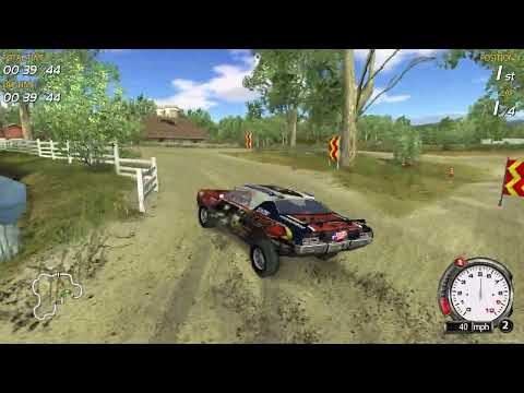 FlatOut Gameplay Part 33 [4K 60FPS PC] No Commentary