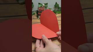 how to cut heart ❤️ #kawaii #diy #art #drawing #craft  #shorts #viral