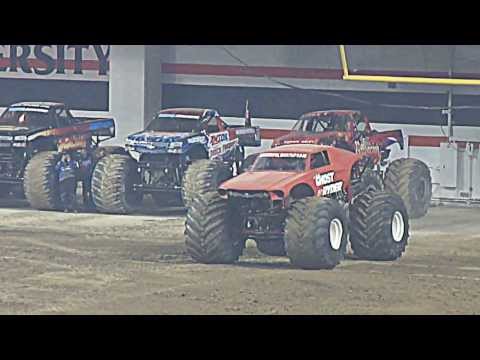 Ghost Ryder Monster Truck Backflip !