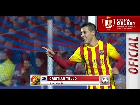 Levante UD (1-4) FC Barcelona Copa del Rey Summary