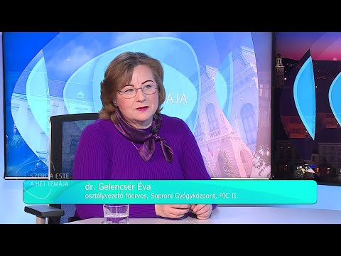 Szerda Este - A hét témája - Dr. Gelencsér Éva - 2025.11.12.