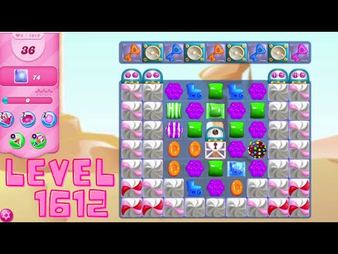 CANDY CRUSH 1612 | LEVEL 1612 | CANDY CRUSH SAGA | Candy Crush ASMR