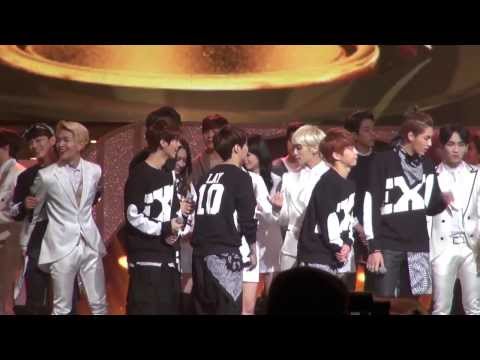 HD 140116 Golden Disk Awards 2013, EXO ending+encore Fancam 1080p