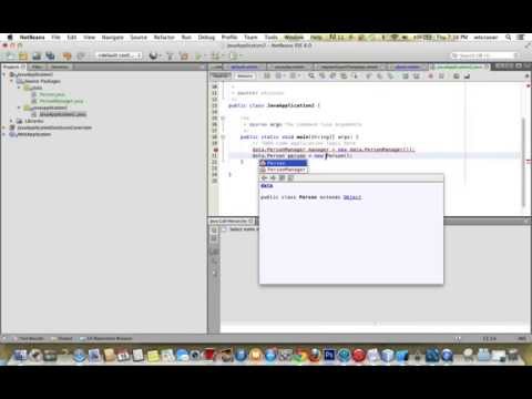 Java CRUD operations