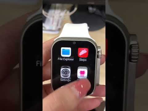 DW89 Smart watch D10  AppleWatch Shaped IP67 Waterproof 4G Android App Smartwatch#smartwatch  #short