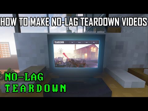 How to use Teardown's Screen Recorder to make no-lag Teardown videos (Updated 2023)