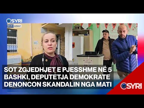 Sot zgjedhjet e pjesshme në 5 bashki, deputetja demokrate denoncon skandalin nga Mati