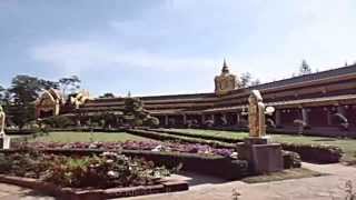 preview picture of video 'Phra Maha Chedi Chai Mongkol, Nong Phok, Roi Et, Thailand  ( 4 )'