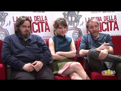 Giuseppe Battiston, Isabella Ragonese, Valerio Mastandrea, La sedia della felicità, RB Casting