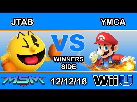 MSM 78 - JTab (Pac-Man) Vs. YMCA (Mario) Winners Side - Smash Wii U