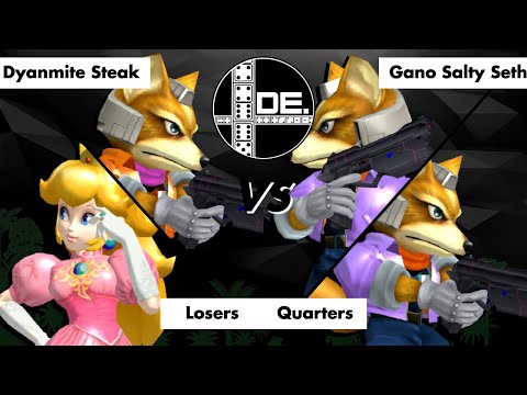 Domino Effect 21 - Dynamite!/SteakUnderTheCouch vs. Ganobrator/Salty Seth - Melee Dubs Losers Qr.