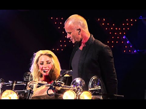 Lady Gaga ft. & Sting - Stand By Me, King of Pain - Live At iHeartRadio, 2011 [1080p]