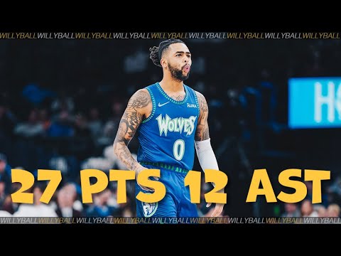 D'Angelo Russell 27 PTS(11/12), 12 AST Full Highlights vs OKC 🔥