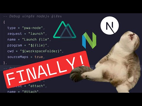 I FINALLY configured nvim-dap to debug Node.js apps!!!