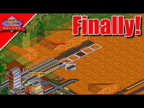 I Finally Built Passenger Rail - E7 Transport Tycoon Deluxe Lets Play