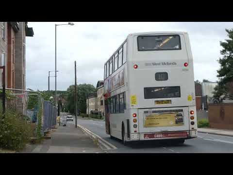 National Express West Midlands Route 10 at Brownhills | Dennis Trident ALX400 - 4334 BX02AUH
