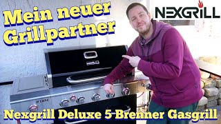 Nexgrill: Deluxe 5 Brenner Gasgrill (Aufbau)