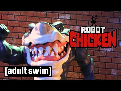 Robot Chicken | Street Sharks | Adult Swim UK  🇬🇧