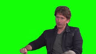 Todd Howard "people will buy anything" green screen