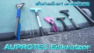 AUPROTEC Eiskratzer mit Messingklinge im Test - Vergleich verschiedener Varianten Scheiben enteisen