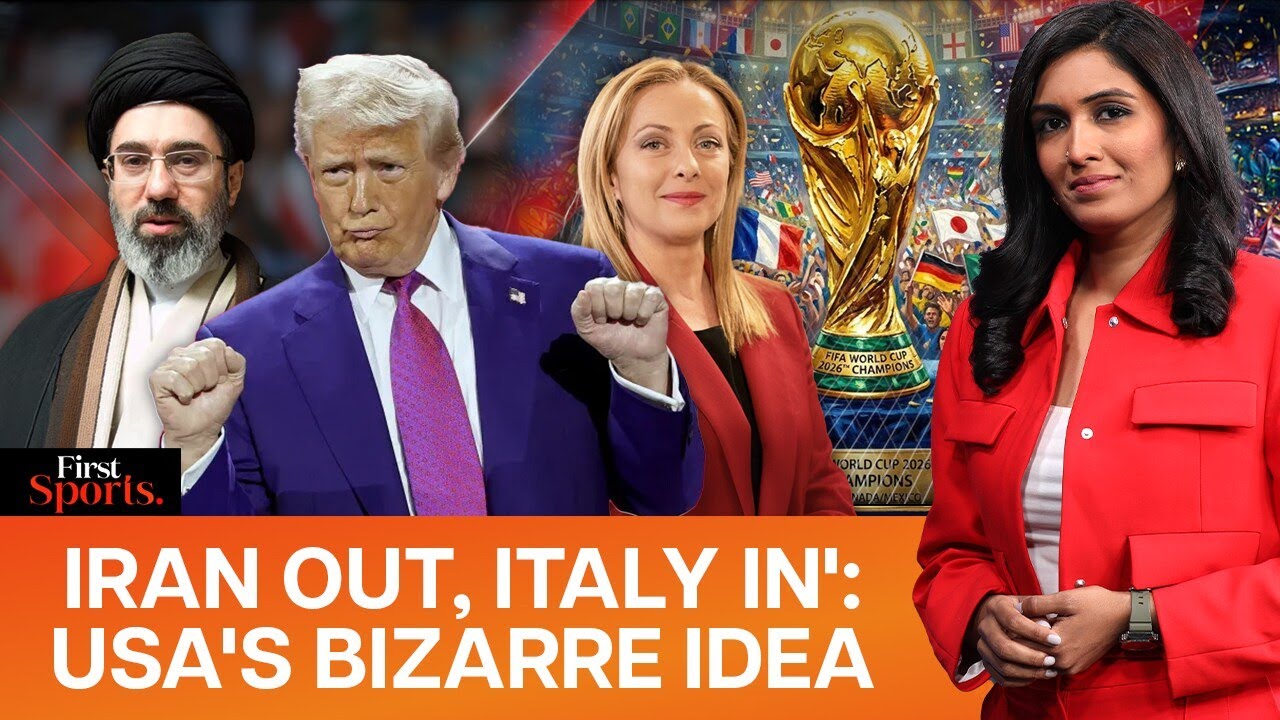 US Envoy’s Bizarre Idea to Trump: Italy In, Iran Out | 2026 WC | First Sports With Rupha Ramani