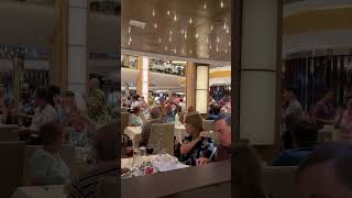 #shorts Royal Caribbean Allure of the Seas the Main Dining Room, the Waiters and Assistants Dance!