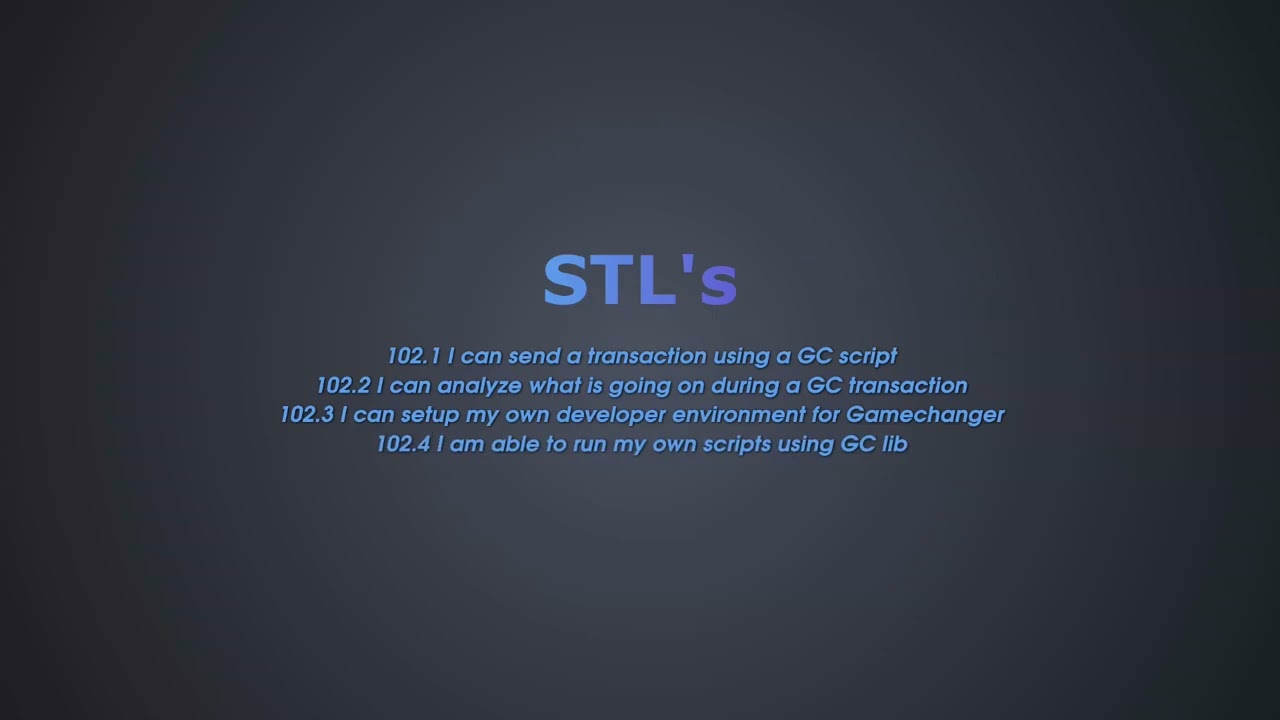 Module 102 Introduction