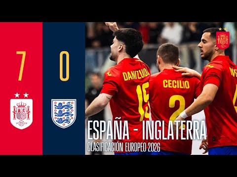 RESUMEN | FÚTBOL SALA | España 7-0 Inglaterra | 🔴 SEFUTBOL